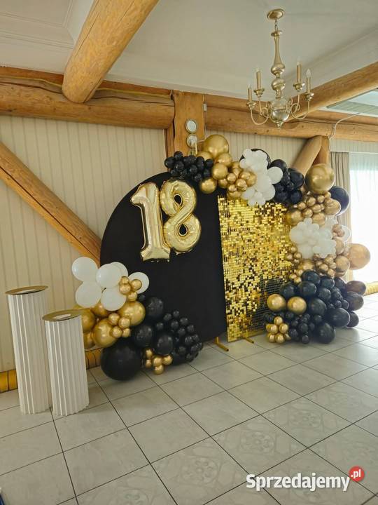 Ścianki balonowe dekoracje imprez różne okazje Kalisz