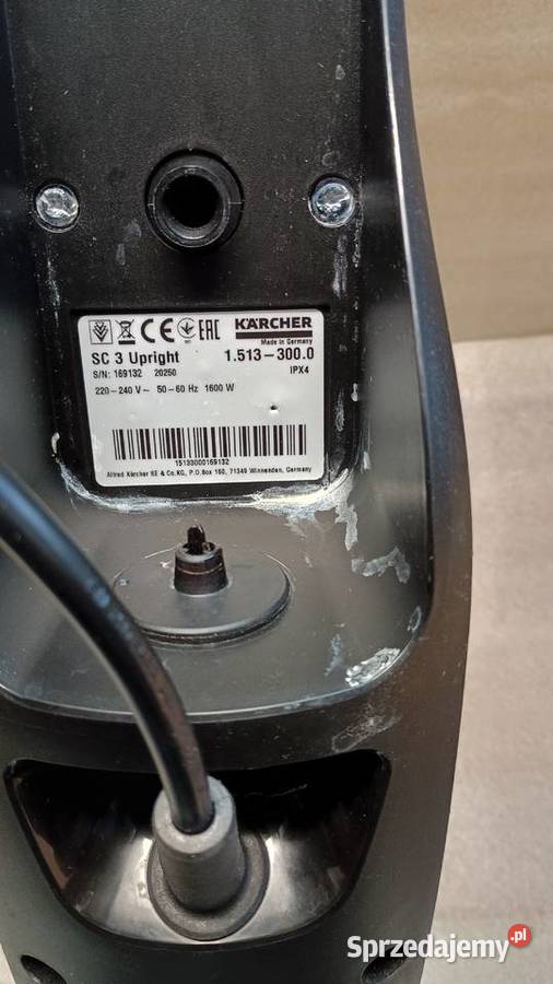 Mop parowy KARCHER SC 3 Upright 15133000 Mirosławiec