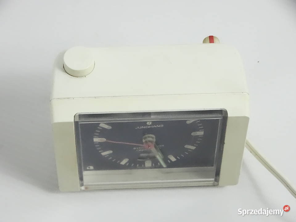 Vintage Junghans Synchronvox Space Age Design Zegary Biłgoraj sprzedam