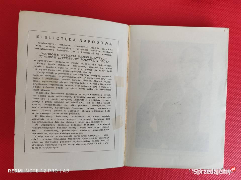 Jan Lechoń Poezje Biblioteka Narodowa BN seria I poezja Proza i poezja Katowice
