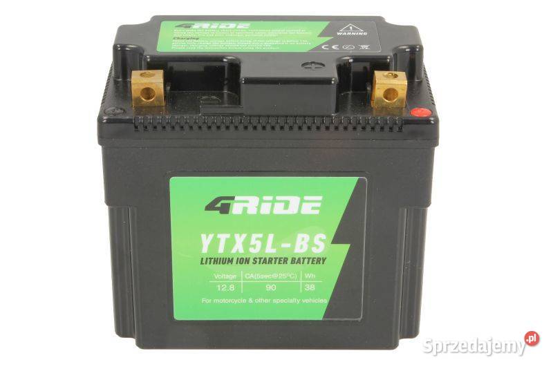 Akumulator motocyklowy 4 RIDE YTX5LBS LIION 12V Wrocław