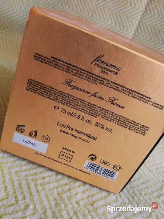 Luksusowe perfumy LOU PRE PRESTIGE P141 zachodniopomorskie Szczecin