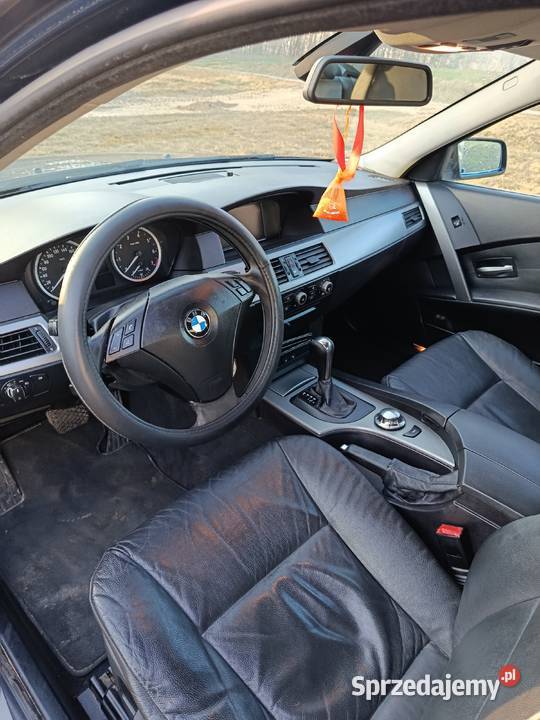 BMW e60 25 192 konie benzyna automat łódzkie Godynice sprzedam