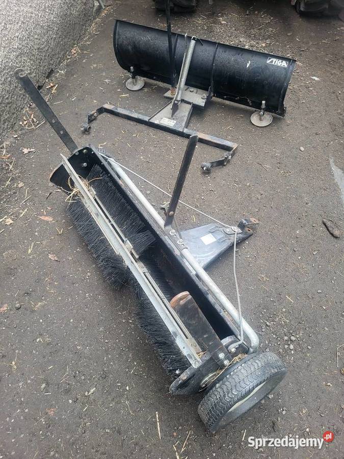 Pług zamiatarką przyczepka do kosiarki quada Jaworzno sprzedam