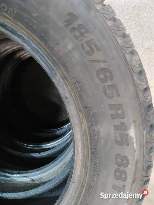 4X OPONA ZIMOWA KUMHO 18565R15 88T 3919 750 688 Samochodowe
