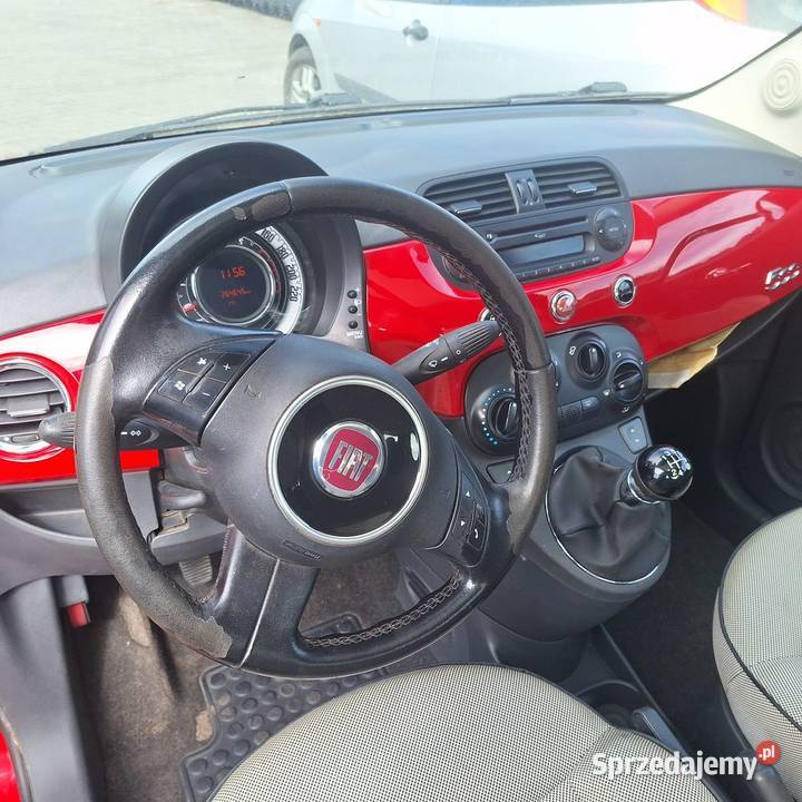 Fiat 500 12 benzyna 500 Popielów