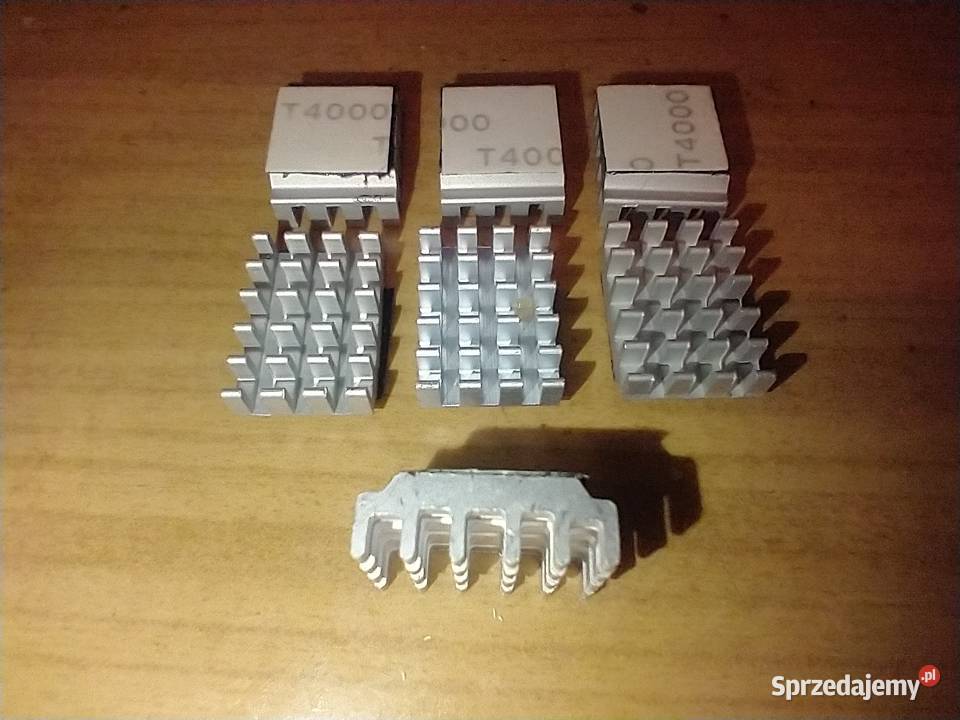 Radiatory T4000 wymiary 20x13 mm 7 aluminium Łódź