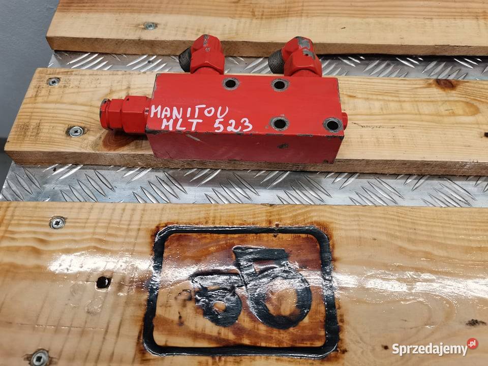 Zamek siłownika łyżki Manitou MLT 523 wielkopolskie Wilkowo sprzedam
