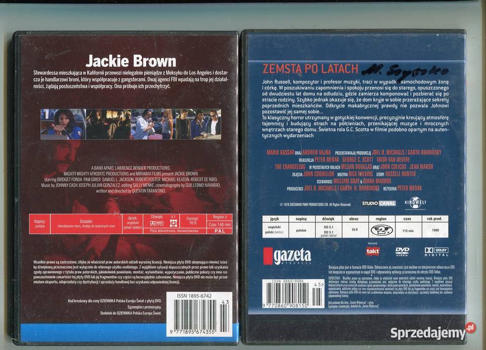 Tarantino Zemsta latach 2 Filmy DVD Szczecin