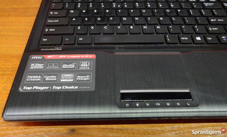 LAPTOP MSI GP60 2PF Leopard Pro i54200H 8GB 1TB Kościan