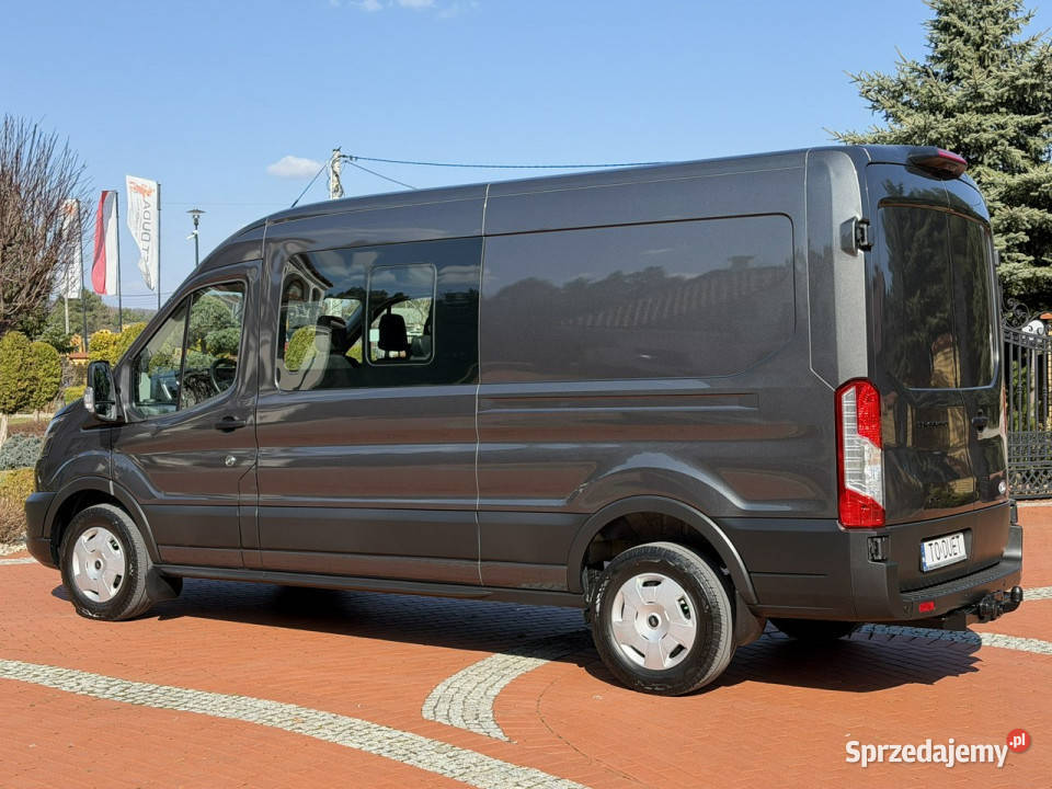 Ford Transit AWD 4X4 Doka Brygadówka 6 osób ASR (kontrola trakcji) Widełki