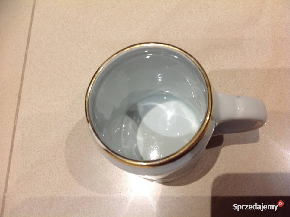 Kufel z Orłem Porcelana LILIEN STARY Sygnowany lubuskie Nowa Sól sprzedam