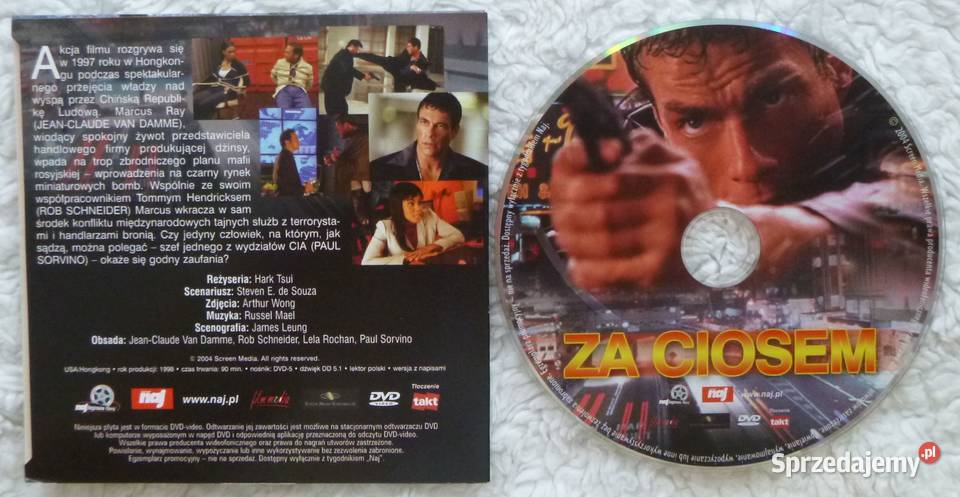 Film DVD ciosem Warszawa
