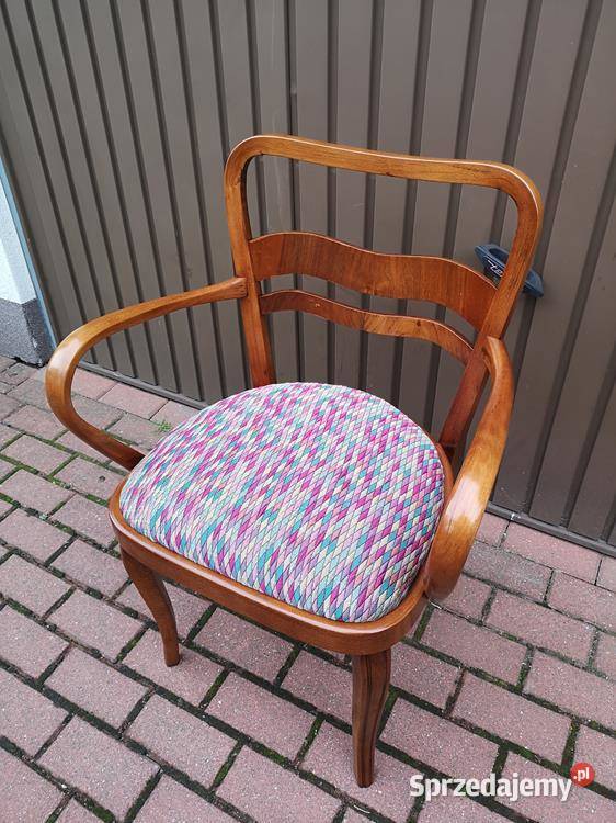 Stary Fotel Krzesło ARTDECO Gabinetowy Antyk