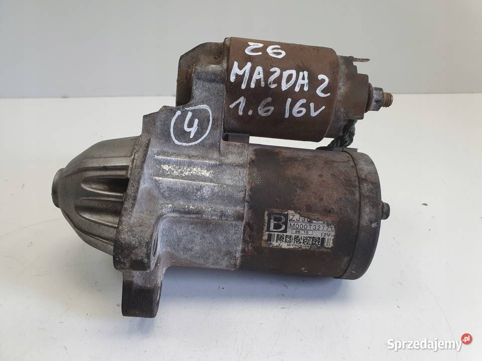 ROZRUSZNIK MAZDA 2 II 13 16V ROZRUSZNIK Układ elektryczny silnika lubelskie Rudka