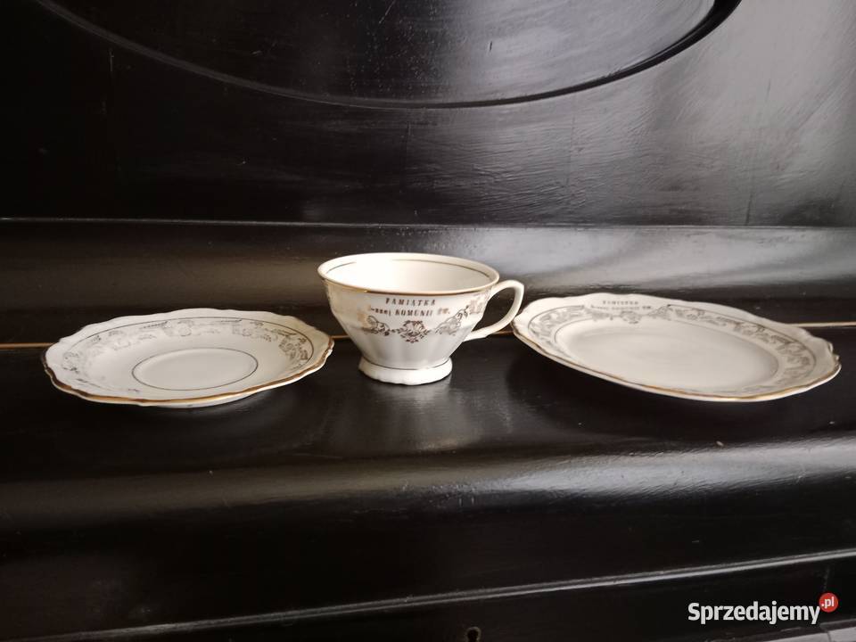 Porcelana Bogucice Zestaw Pamiątka I Komunii Św Ruda Śląska sprzedam