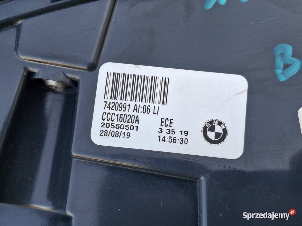 BMW 2 F22 F23 F87 LAMPA LEWY TYŁ LEWA TYLNA Bieleń