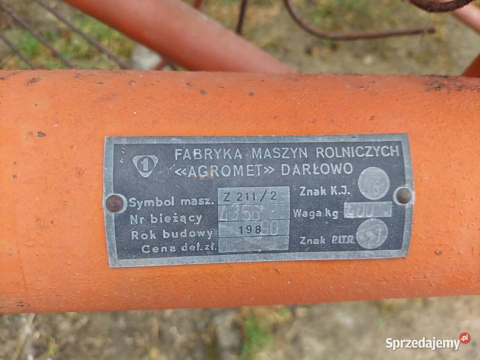 Zgrabiarka do siana zaczepiana Zbuczyn