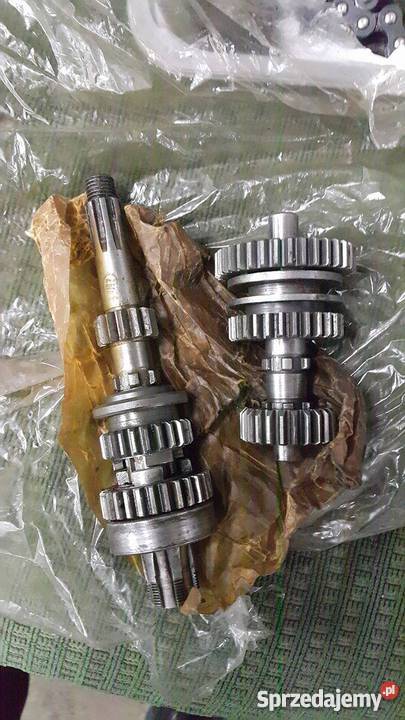 Części WSK wał kartery cylinder kosz sprzęgłowy Łańcut