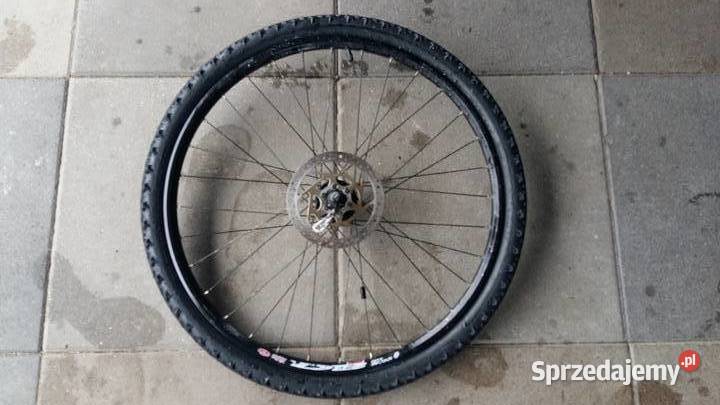 Kompletne koło przód z tarczą Rigida DB Deore