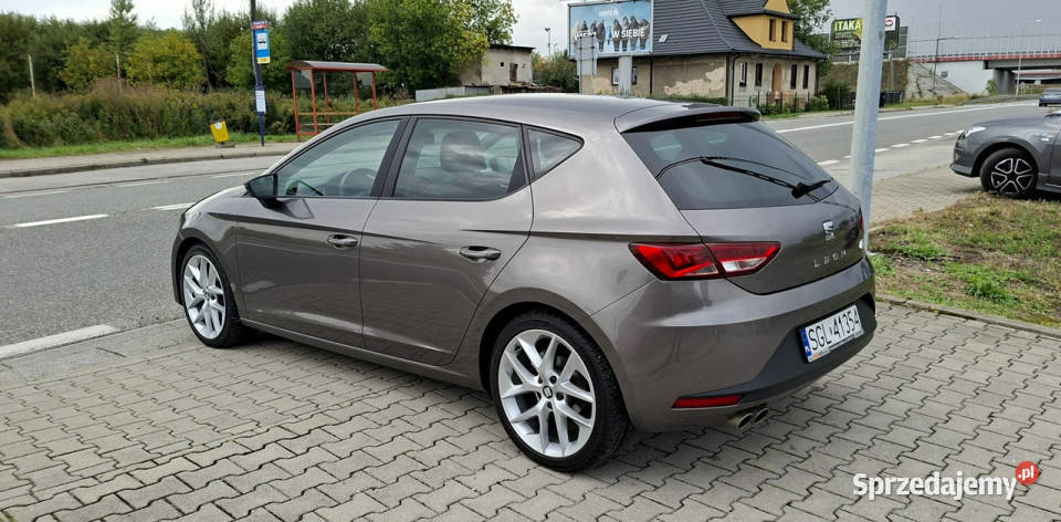Seat Leon Oryginalny lakierNawigacjaLedyPDC śląskie Przyszowice