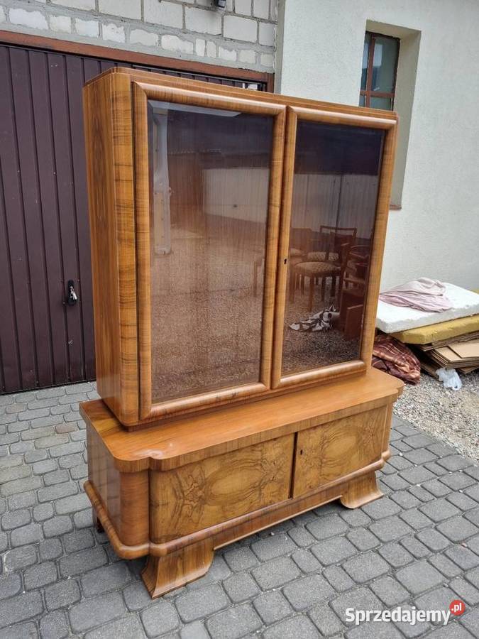 Piękna witryba Art Deco Sękocin Nowy