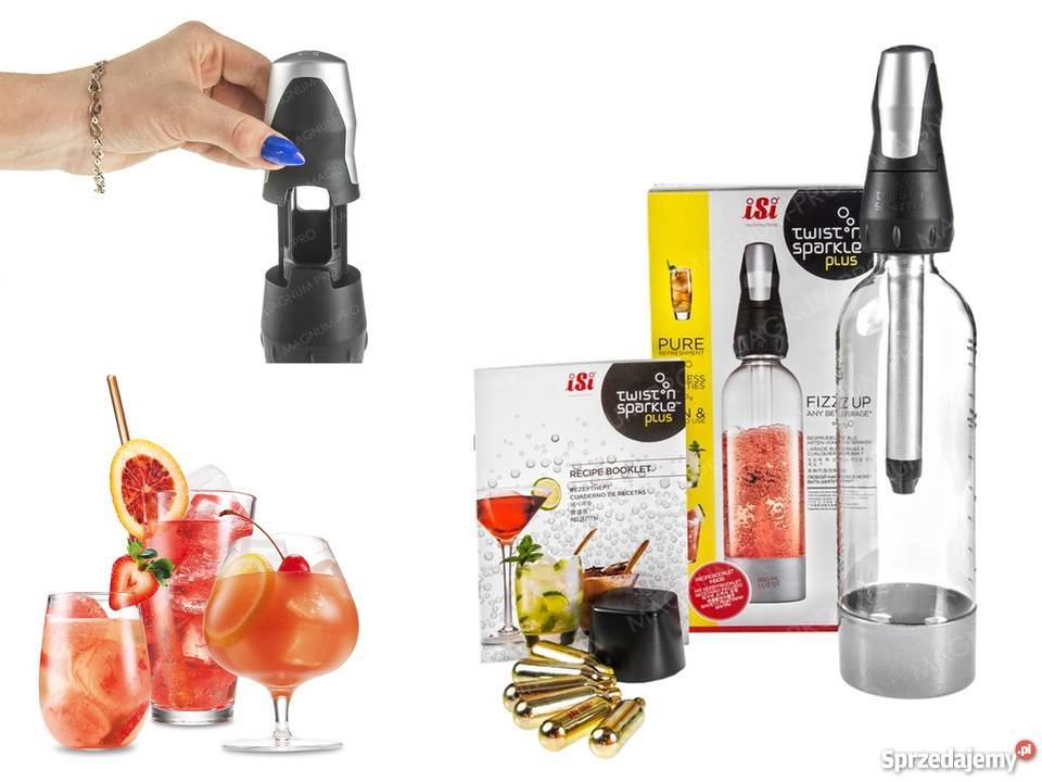 Butelka do przygotowywania wody sodowej syfon śląskie Częstochowa sprzedam