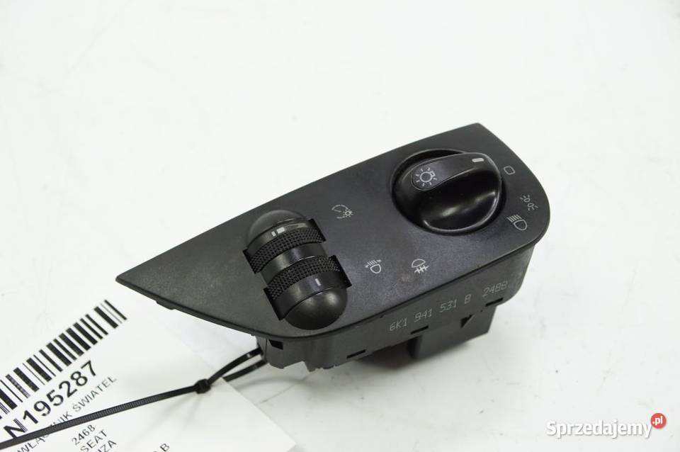 WŁĄCZNIK ŚWIATEŁ SEAT IBIZA 6K1941531B Lipno