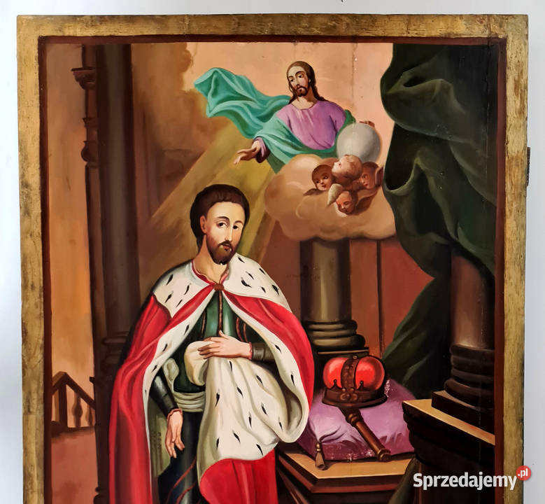 Ikona Święty Aleksander Newski 0370 Warszawa