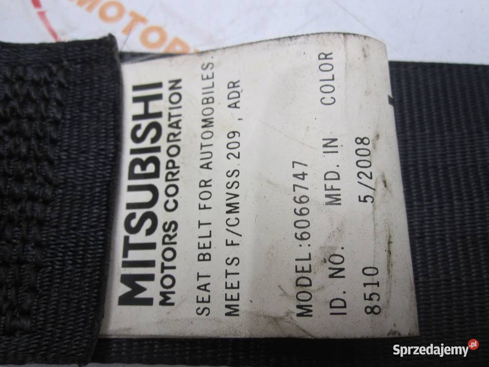 OUTLANDER II 20 DID 08r pas bezpieczeństwa lewy Kielce