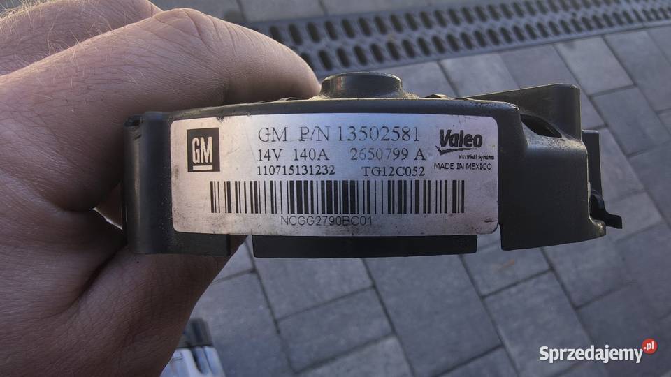 Alternator Opel Insignia 20 cdti 13502581 saab