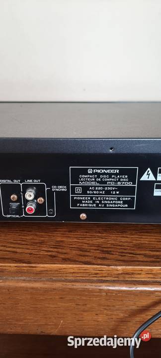 Odtwarzacz CD Pioneer PD6700 Sochocin