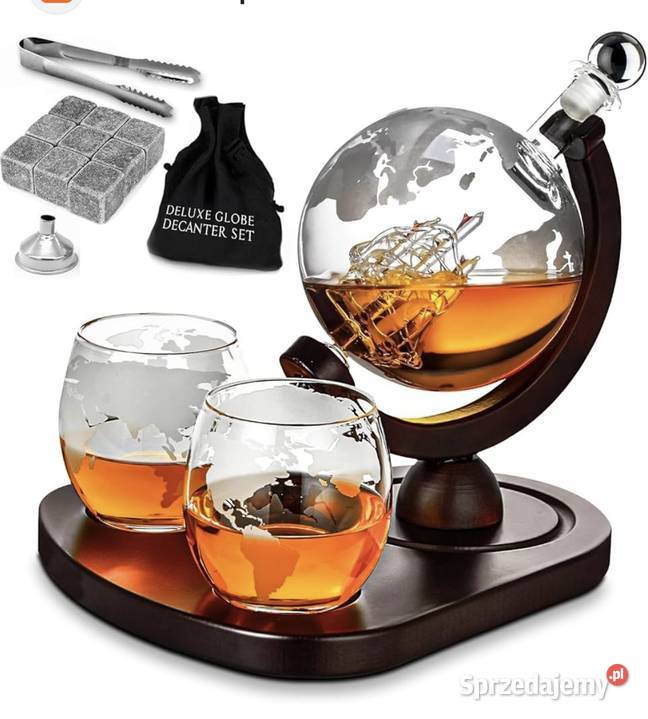 Zestaw karafek Deluxe Globe Lucynów