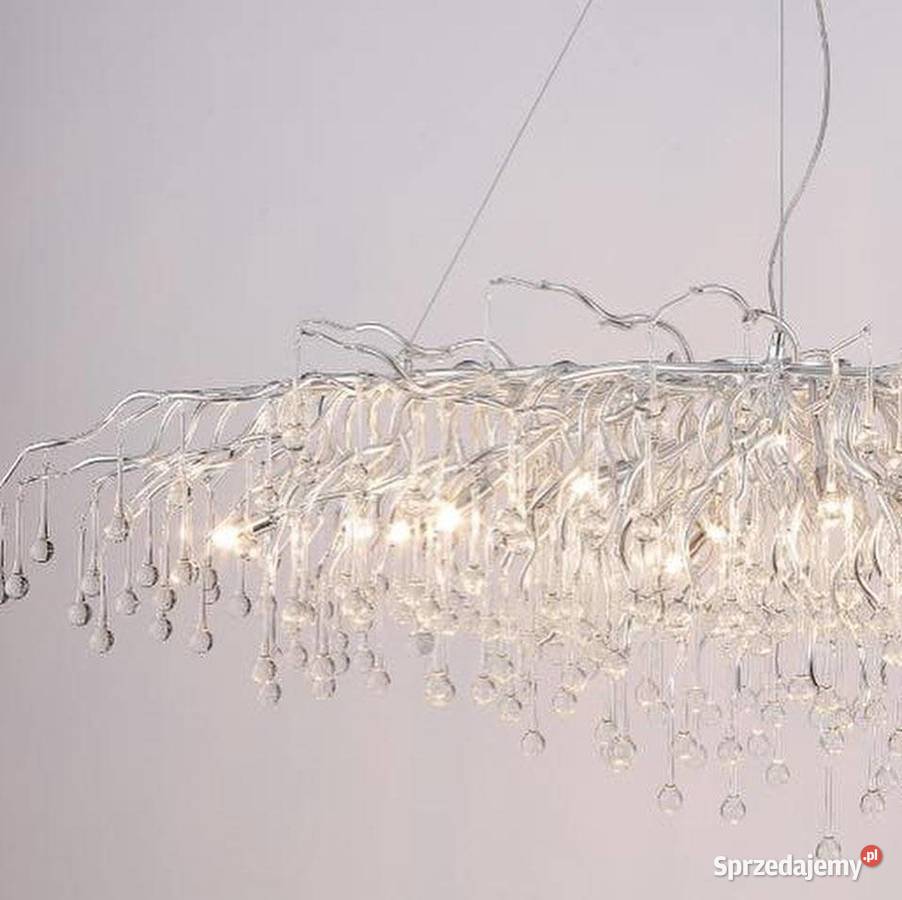 Żyrandol lampa sufitowa glamour lampa wisząca inny kolor Warszawa