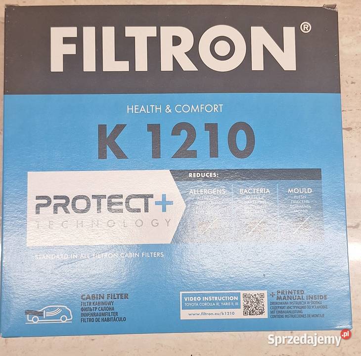 Filtr kabinowy powietrza Toyota Yaris Kraków