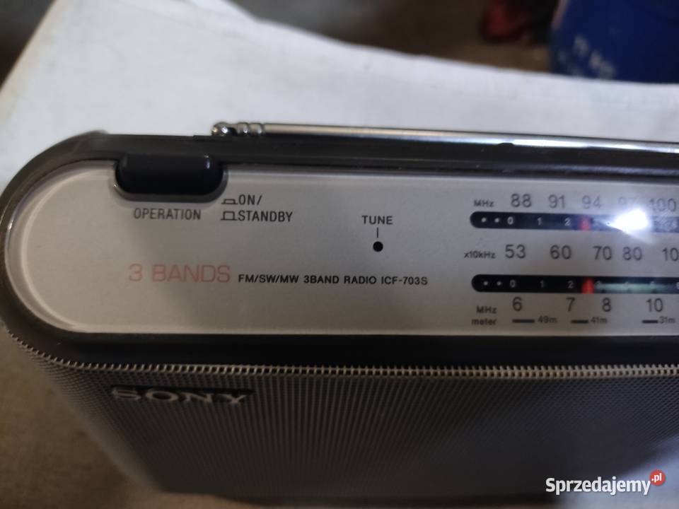 Radio SONY ICF703S Wieprzyce