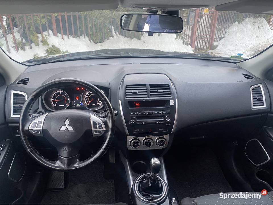 Mitsubishi ASX 18 DID 2010 diesel Hak Klima Rok produkcji 2010 podkarpackie Rzeszów