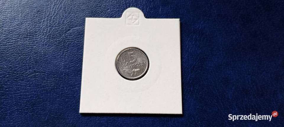 Stare monety 5 groszy 1972 skrętka Polska PRL podkarpackie Lesko