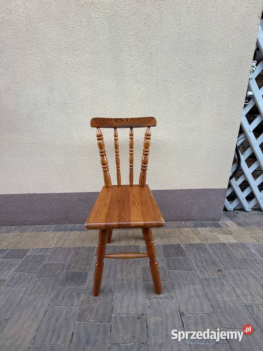 Krzesła drewniane vintage mazowieckie Dobrzyków sprzedam