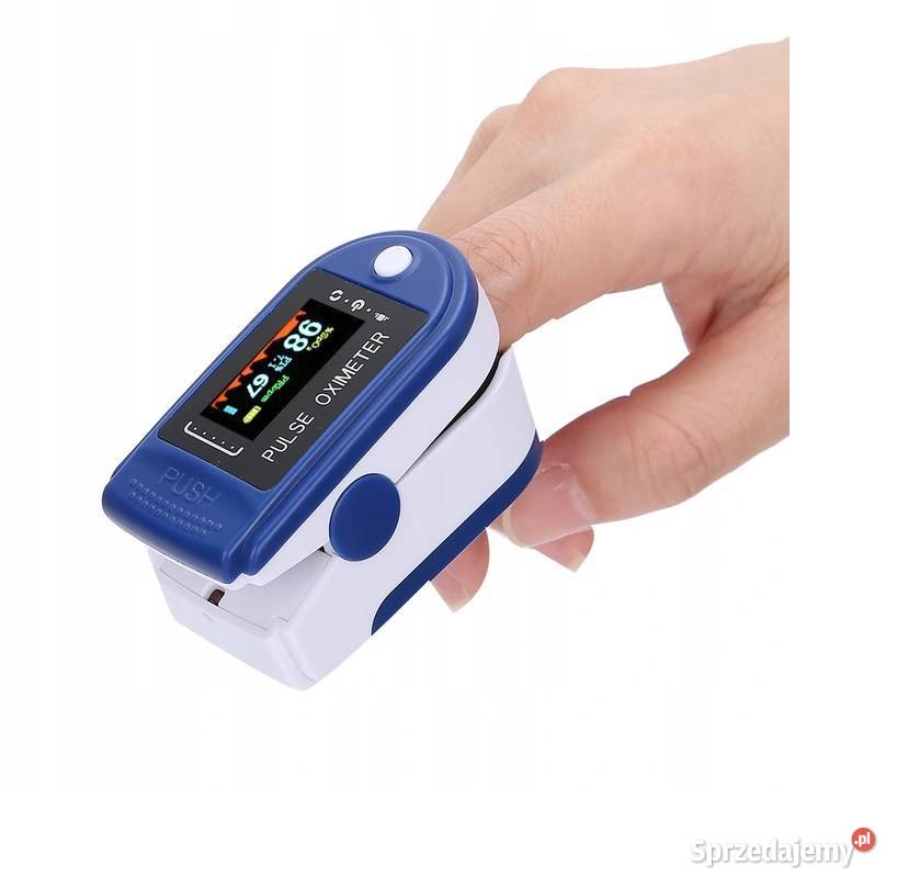 MEDYCZNY PULSOKSYMETR NAPALCOWY OXIMETER KLIPS Poznań