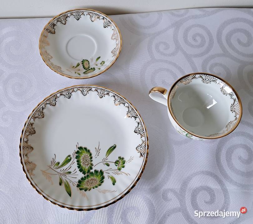 Trio porcelanowe Chodzież 160 ml filiżanka Strzelce Krajeńskie