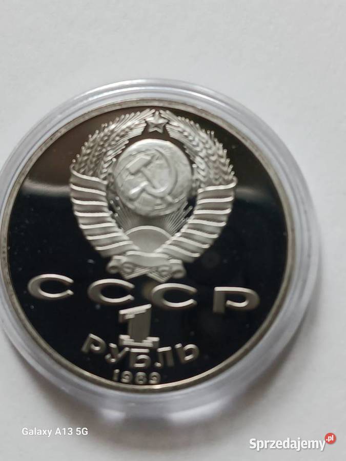 1 Rubel ZSRR Hamza Hakim Niyazi 1989 mennicze Konin sprzedam