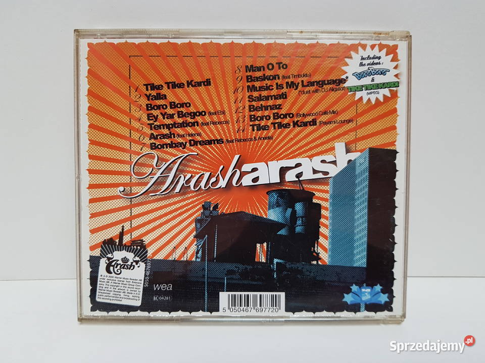 Arash Arash CD Płyty i kasety Dąbrowa Górnicza