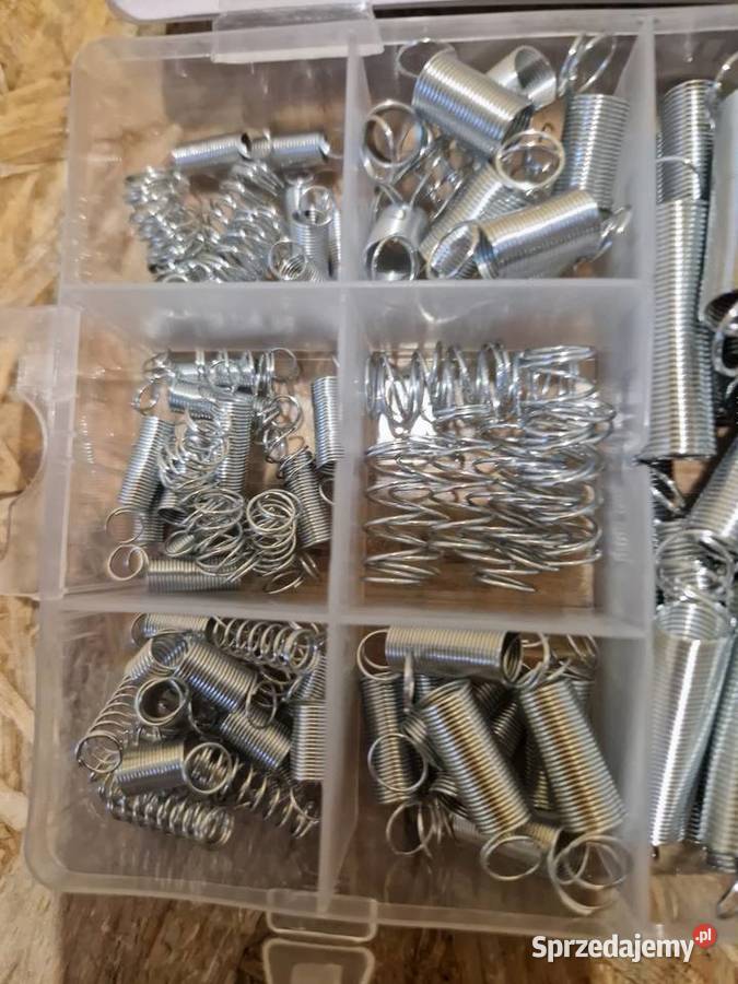 ZESTAW 200 SPRĘŻYNEK ROZCIĄGAJĄCYCH I Głogowa
