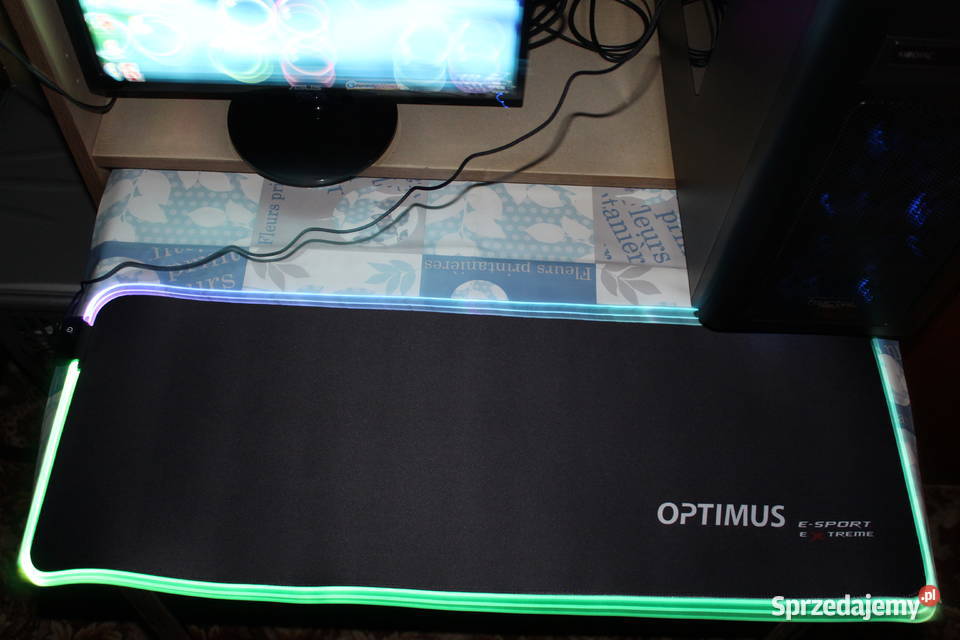 Podkładka Optimus ESport Duża RGB LED Nowa Chorzów sprzedam