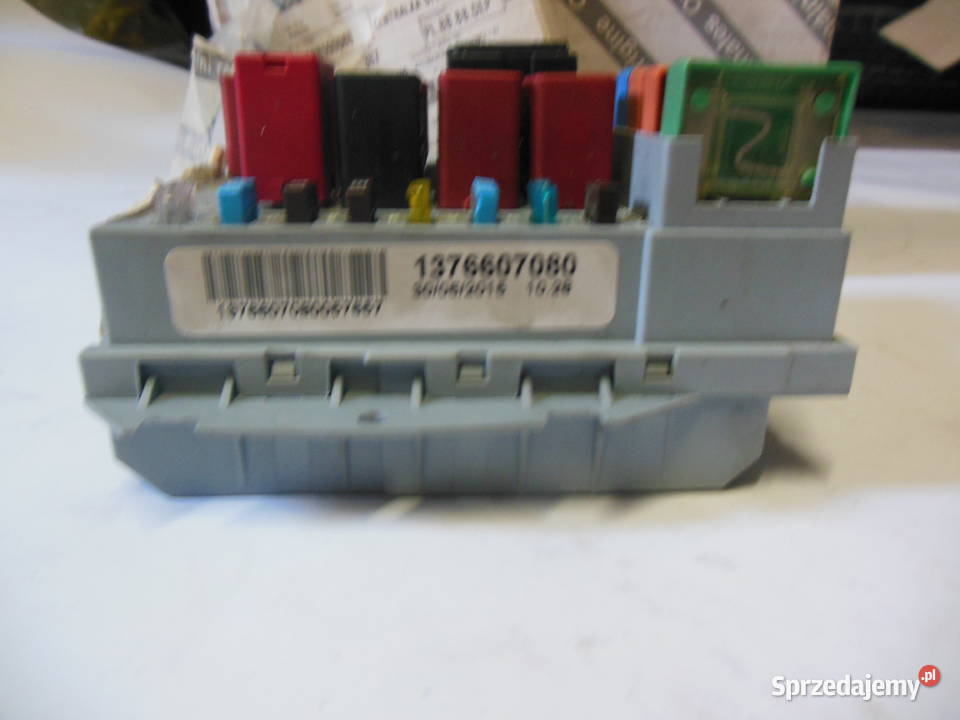 SKRZYNKA BEZPIECZNIKÓW DUCATO BOXER JUMPER 1421 Motoryzacja Kozy