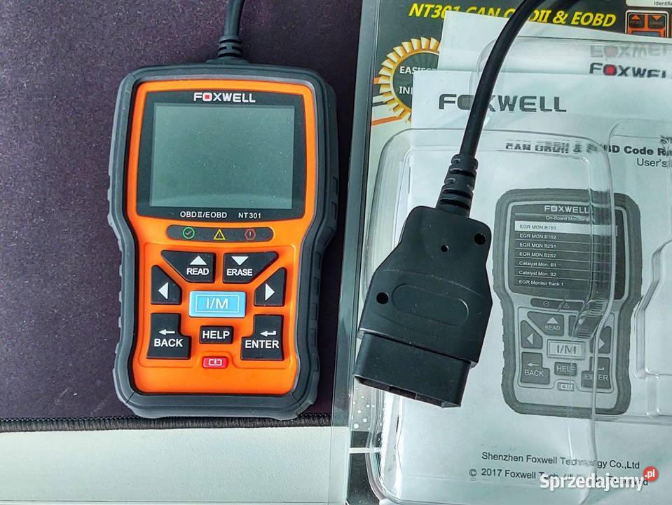 Tester diagnostyczny NT301 FOXWELL Diagnostyka silnika i elektroniki mazowieckie Warszawa