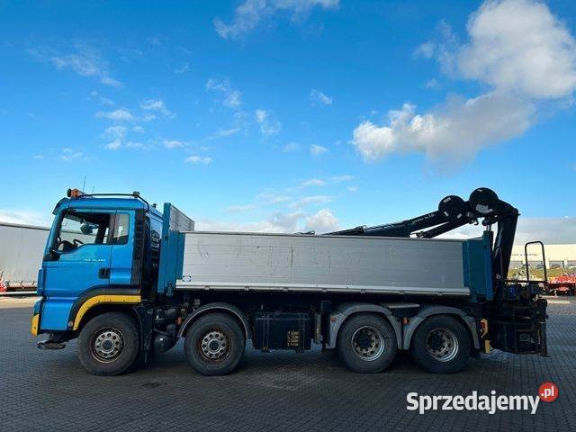 Man Tgs 48 480 4osiowy 8x4 wywrotka z tylnym Warszawa