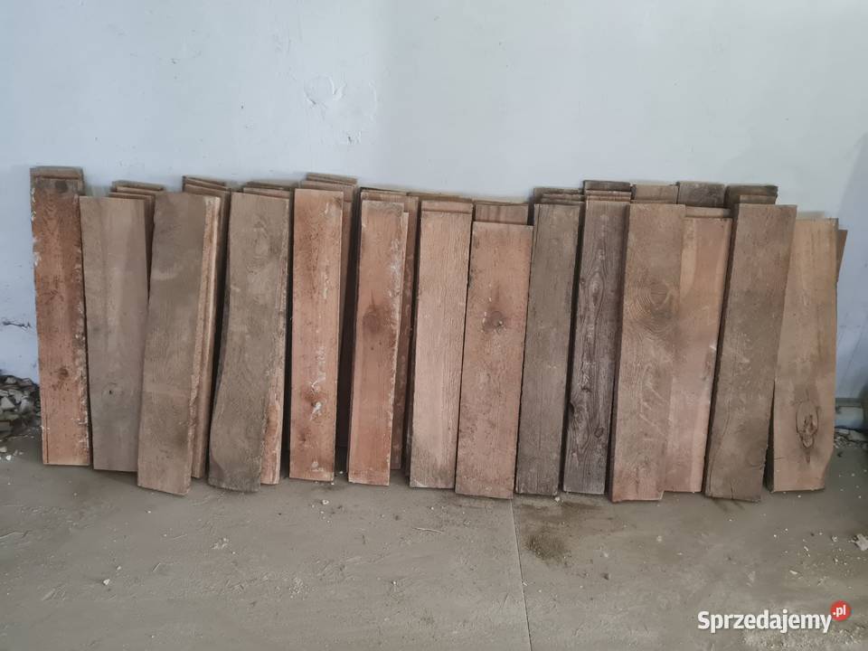 Stara deska rustykalna sosna Brzeg