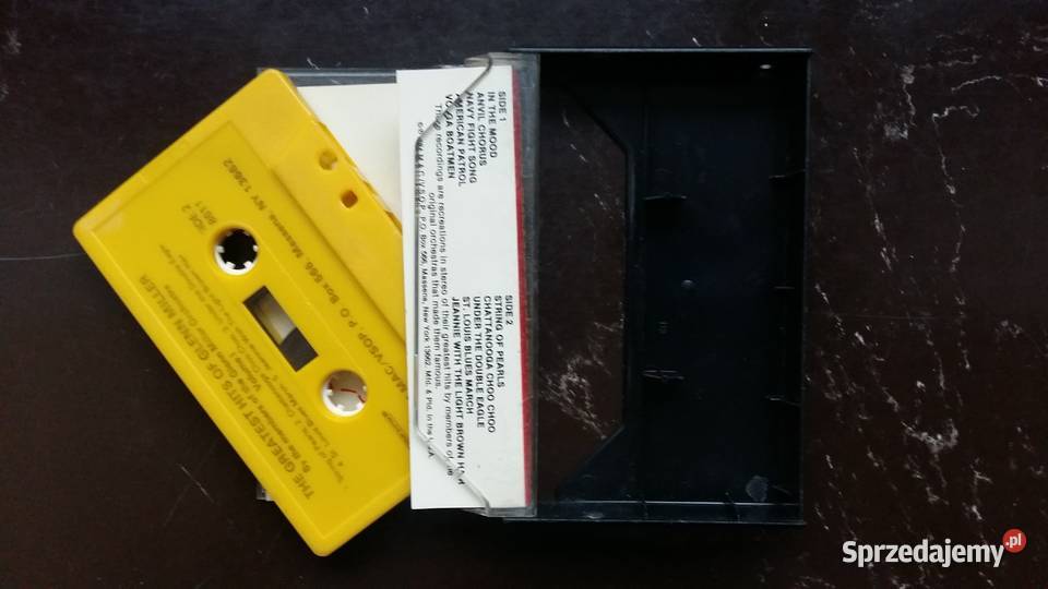 Kaseta magnetofonowa Glenn Miller The greates Płyty i kasety Siemiatycze